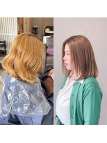 ココヘアメイク(KOKO hair make) ハイトーンボブ