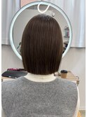 30・40代のための扱いやすい大人ボブ