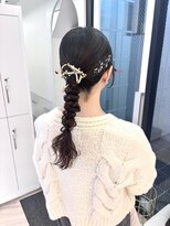 パーヴミックスガラ(Parve Mix GALA)&nbsp;タイト編みおろしスタイル