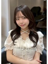 ロンド ロワール 門前仲町(Lond Loire) イメチェン前髪ピンクベージュ