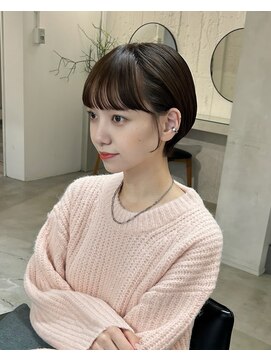 ザ ブリンク(THE BLINK) THE BLINK大人可愛いショート丸みショートグレージュ