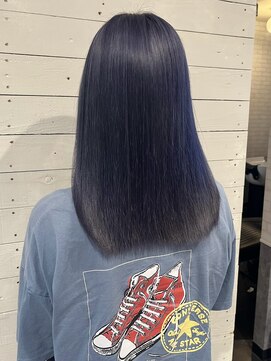 ルノン フィージュ(LUNON fieju) 黒髪クラゲヘアーオリーブグレー小顔ココアベージュ
