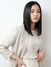 7月限定☆カット+ブリーチなし艶カラー+ケアプロ超音波トリートメント