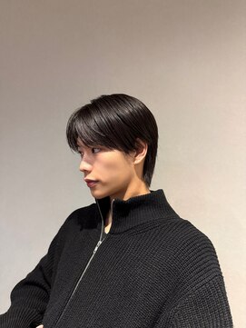 ブチメンズヘア(Buchi MEN'S HAIR) ナチュラルシースルーセンターパート