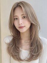 プライズ 表参道原宿店(prize)&nbsp;ミルクティーベージュカラーブリーチダブルカラー原宿学割U24