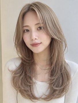 プライズ 表参道原宿店(prize) ミルクティーベージュカラーブリーチダブルカラー原宿学割U24