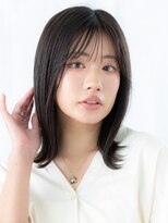 ドクターズ サロン ラブ(Dr's Salon LAB)&nbsp;ミストバング大人美人ロブ黒髪ウェットヘアf古河20代30代40代
