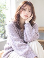 ドット ヘアー(dot.hair) ミディアムウェーブ / シースルーバング / ニュアンスパーマ
