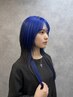 【抜け感×高発色】カット＋全体ブリーチオンカラー(Wカラー)　￥18,500～