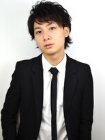 パティオンツー(PATIONN2)&nbsp;モデル系おしゃれカジュアル黒髪ミディアム【表参道 青山 原宿】