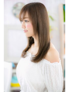 ミック ヘアアンドビューティー 大山店(miq  Hair&Beauty) ツヤ感☆ヌーディストレートb