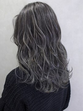 ラニヘアサロン(lani hair salon) ハイライトグレー