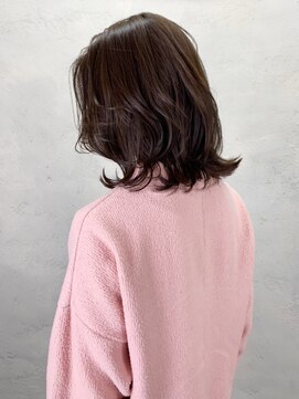 アイティー バイ アルバム 浦和店(IT by ALBUM) ウルフレイヤー_ココアブラウンフリンジウェーブ_ba274192