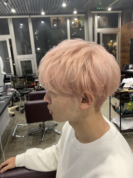 ローレンアンドパレード 並木坂店(Lauren&Parade) シャーベットピンク×マッシュショート