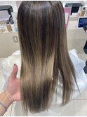 酸性ストレート×艶髪×ハイトーン