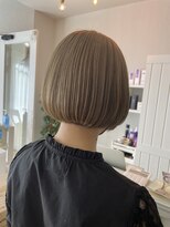 ヘアーリビングリコ 新潟笹口店(hair living Liko) ハイトーンボブ