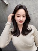 【韓国ヘア】巻きすぎない くびれワンホンヘア
