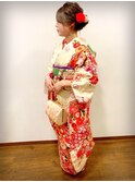 名古屋駅徒歩3分 actif 着付けヘアセット★3月は休まず営業★