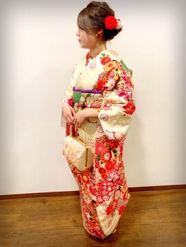 アクティフ(actif) 名古屋駅徒歩3分 actif 着付けヘアセット★3月は休まず営業★