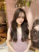 シーシンジュク 新宿南口(Sea shinjuku)&nbsp;大人ガーリー/前髪/顔周りレイヤー×ブリーチなし韓国ヘア[新宿]