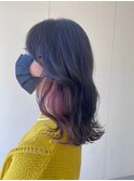 グレージュ◯ピンク◯イヤリングカラー