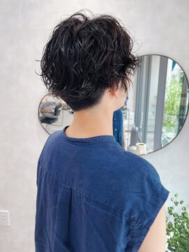 キビト(kibito) アンニュイパーマショート