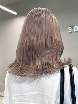 ソル ジングウマエ(SOL JINGUMAE) ミルクティーベージュダブルカラーインナーカラーケアブリーチ