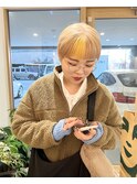 ポイントカラーイエロー　miyu