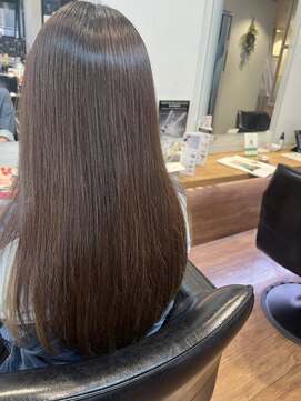 ブリング バイ スノードロップ 吉祥寺(BRING by Snowdrop) 切りっぱなしボブ/エアリーロング/美髪/ピンクブラウン/