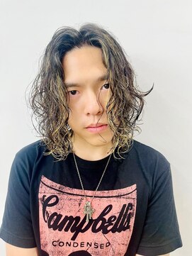 レコ 渋谷(LECO) ハイライトボブ