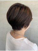 ショート/ボブ/くびれ/マイナス5歳/似合わせカット/前髪/奈良