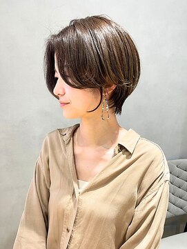 ジルバイジアン(JILL by GIEN) 艶髪 大人丸みショート@sarina