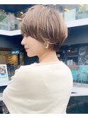 ショートボブ髪型20代30代40代50代前髪あり前髪なし面長丸顔小林