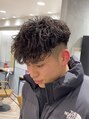 レイズ ルーツ 名古屋 名駅店(RAYS ROOTS)/大人気外国人風メンズパーマスペインカール