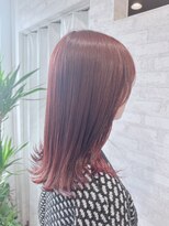 ヘアグレース レフア(hair grace Lehua)&nbsp;赤髪/ミディアムヘア/ツヤ髪