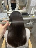 水素ストレート＋シルクファンデーション