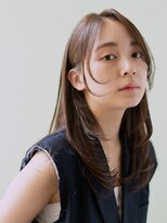 ビュートリアム ギンザ(BEAUTRIUM)&nbsp;レイヤーカット＊顔周り＊顔周りレイヤー＊ベージュカラー