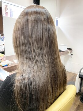 ジールヤマグチ 朝霧駅前店 【髪質改善】レディースカット髪質改善/水素/水素カラー