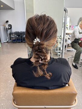 マップデザイン(map design) 編み下ろしアレンジ