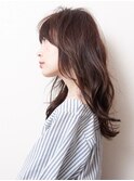 ≪karra蒲田≫大人かわいいダブルバングのフェミニンロング