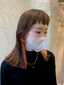 ファビ 渋谷(Fab) 渋谷/イルミナカラー/ベージュ/インナーカラー