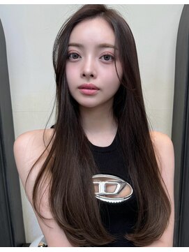 ミンクス 銀座店(MINX) しほちゃんツヤ髪ストレートヘア　MINX川上春香