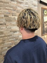 ココカラヘアー ニコ(cococara hair nico)&nbsp;メンズパーマ/ハイトーンカラー/刈り上げマッシュ