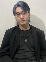 コラソン(corazon)&nbsp;ポイントカラー＋メンズウルフカット