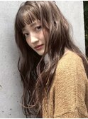顔型別ヘアスタイル特集/チェリーブラウン/ニュアンスカラー