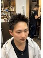 シシムーアフレームプラント sisimuoa×FRAMEPLANT スパイキーショート