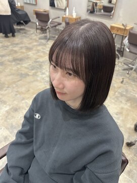 ラボアン 梅田店(lab.em.) 前髪だけの癖が気になる方！