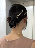 ヘアセット/ヘアアレンジ/結婚式お呼ばれヘア