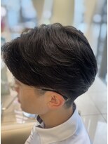 アッシュ 池袋店(Ash)&nbsp;曲がる縮毛矯正/メンズ縮毛矯正/センターパート ＃池袋駅