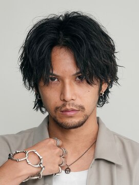 フィフス 渋谷(fifth) 初めてのパーマでも◎ラフな質感が人気のシャドウパーマ